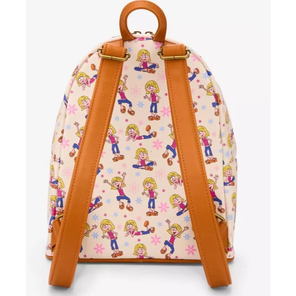 Loungefly Disney Lizzie McGuire Cartoon Lizzie Mini Backpack | NWT - Picture 3 of 6